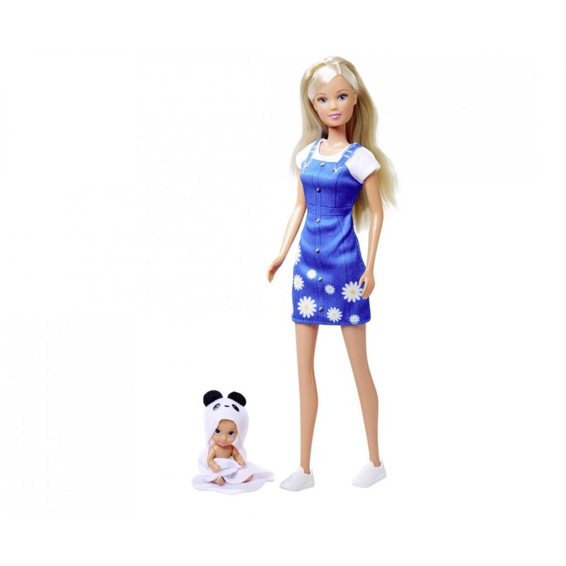 Jucarii, Copii si Bebe - Jucarii si jocuri - Papusi si accesorii - Carucioare papusi si accesorii - Steffi Love set baia bebelusului - Infinity.ro