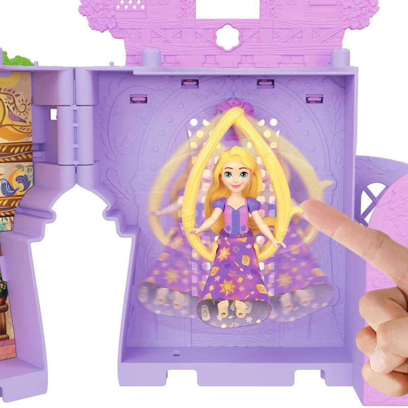 Jucarii, Copii si Bebe - Jucarii si jocuri - Papusi si accesorii - Casute de papusi si mobilier - Disney Princess set castelul lui Rapunzel cu accesorii - Infinity.ro