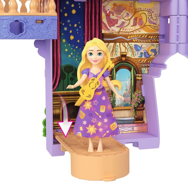 Jucarii, Copii si Bebe - Jucarii si jocuri - Papusi si accesorii - Casute de papusi si mobilier - Disney Princess set castelul lui Rapunzel cu accesorii - Infinity.ro