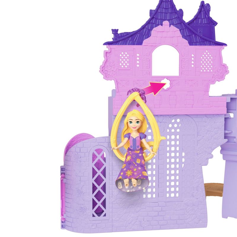 Jucarii, Copii si Bebe - Jucarii si jocuri - Papusi si accesorii - Casute de papusi si mobilier - Disney Princess set castelul lui Rapunzel cu accesorii - Infinity.ro