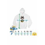 Fashion, accesorii si bijuterii - Femei - Imbracaminte femei - Hanorace femei - Hanorac Femei Taffy Raton, alb, marime 3XL - Infinity.ro