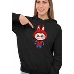 Fashion, accesorii si bijuterii - Femei - Imbracaminte femei - Hanorace femei - Hanorac Femei Labubu Spiderman Marvel Spidey Paienjenel, negru, marime M - Infinity.ro