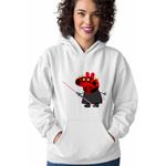 Fashion, accesorii si bijuterii - Femei - Imbracaminte femei - Hanorace femei - Hanorac Femei Peppa Star Wars Darth Maul, alb, marime XL - Infinity.ro