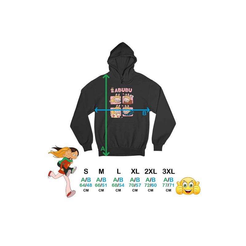 Fashion, accesorii si bijuterii - Femei - Imbracaminte femei - Hanorace femei - Hanorac Femei Labubu Baby Sleep Somn Usor Bebelus, negru, marime 3XL - Infinity.ro