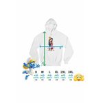 Fashion, accesorii si bijuterii - Femei - Imbracaminte femei - Hanorace femei - Hanorac Femei Miraculous Marinette Adrien Agreste Miraculos, alb, marime L - Infinity.ro