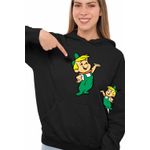 Fashion, accesorii si bijuterii - Femei - Imbracaminte femei - Hanorace femei - Hanorac Femei Familia Jetson Elroy Desene Viitor SF, negru, marime XL - Infinity.ro