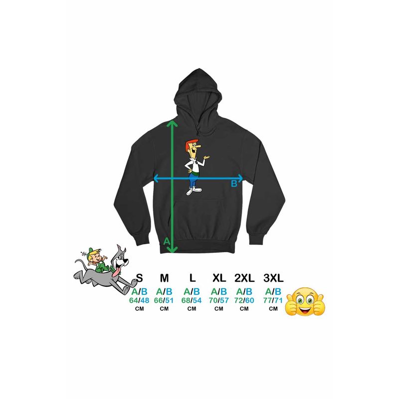 Fashion, accesorii si bijuterii - Femei - Imbracaminte femei - Hanorace femei - Hanorac Femei Familia Jetson George Viitor Tata, negru, marime M - Infinity.ro