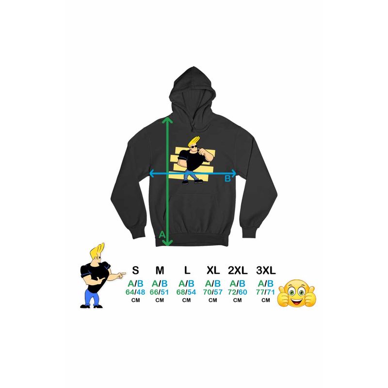 Fashion, accesorii si bijuterii - Femei - Imbracaminte femei - Hanorace femei - Hanorac Femei Johnny Bravo Legend Fitness, negru, marime 2XL - Infinity.ro