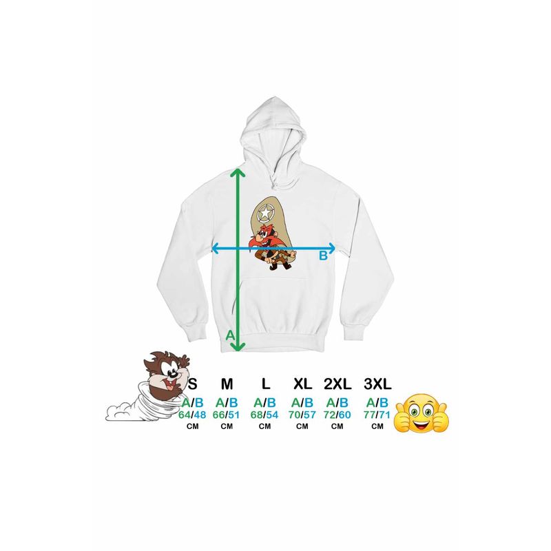 Fashion, accesorii si bijuterii - Femei - Imbracaminte femei - Hanorace femei - Hanorac Femei Yosemite Sam Serif Looney Tunes, alb, marime 3XL - Infinity.ro