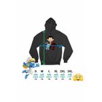 Fashion, accesorii si bijuterii - Femei - Imbracaminte femei - Hanorace femei - Hanorac Femei Mr Bean Bluey Tiktok, negru, marime M - Infinity.ro