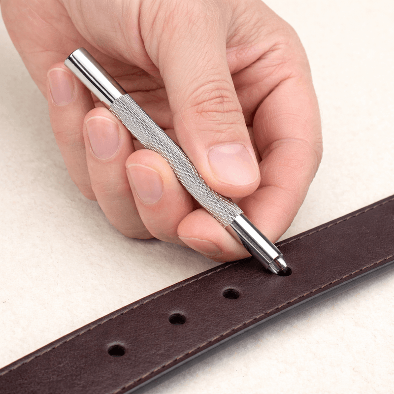 Casa si Gradina - Decoratiuni - DIY - Articole mercerie - Preducea pentru perforat piele, unealta profesionala pentru gauri in curele, hollow punch metalic - Infinity.ro