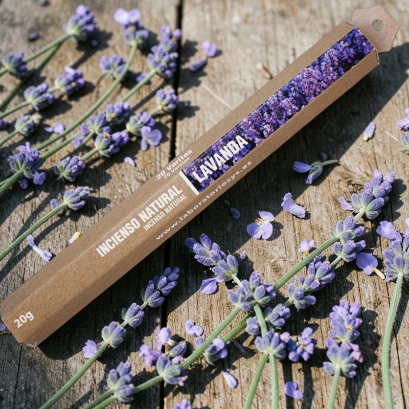 Casa si Gradina - Decoratiuni - Aromaterapie si lumanari - Odorizante camera - Betisoare naturale parfumate SyS Aromas, Lavanda 20 bucati - Infinity.ro