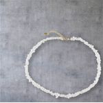Fashion, accesorii si bijuterii - Femei - Bijuterii femei - Coliere femei - Colier realizat din fragmente minerale, prindere din otel inoxidabil, Cristal - Infinity.ro