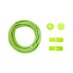 Casa si Gradina - Decoratiuni - DIY - Articole mercerie - Set 2 sireturi elastice reflectorizante Crisalida, lungime 120 cm, Galben neon - Infinity.ro