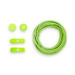 Casa si Gradina - Decoratiuni - DIY - Articole mercerie - Set 2 sireturi elastice reflectorizante Crisalida, lungime 120 cm, Galben neon - Infinity.ro