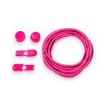 Casa si Gradina - Decoratiuni - DIY - Articole mercerie - Set 2 sireturi elastice reflectorizante Crisalida, lungime 120 cm, Fucsia - Infinity.ro