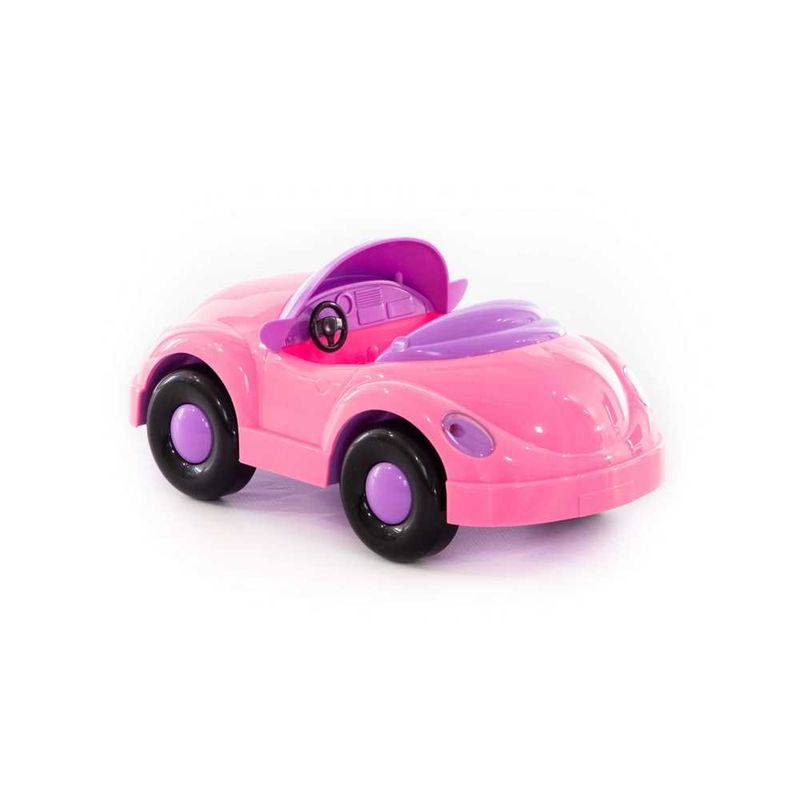 Jucarii, Copii si Bebe - Jucarii si jocuri - Vehicule si jucarii cu telecomanda - Masinute - Masina Decapotabila pentru Fetite Veronica Polesie, Scara 1:16, Design Ergonomic, Plastic Sigur Fara Substante Nocive - Infinity.ro