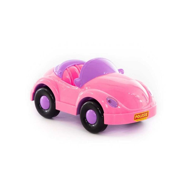 Jucarii, Copii si Bebe - Jucarii si jocuri - Vehicule si jucarii cu telecomanda - Masinute - Masina Decapotabila pentru Fetite Veronica Polesie, Scara 1:16, Design Ergonomic, Plastic Sigur Fara Substante Nocive - Infinity.ro