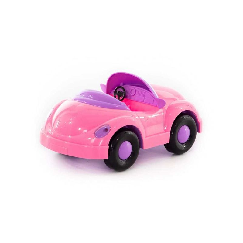 Jucarii, Copii si Bebe - Jucarii si jocuri - Vehicule si jucarii cu telecomanda - Masinute - Masina Decapotabila pentru Fetite Veronica Polesie, Scara 1:16, Design Ergonomic, Plastic Sigur Fara Substante Nocive - Infinity.ro