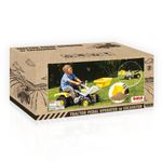 Jucarii, Copii si Bebe - Jucarii si jocuri - Jucarii de exterior - Masinute si vehicule pentru copii - Tractor cu Pedale si Cupa Excavator Dolu 113 cm, Volan cu Claxon, Manevrare Usor de Folosit, Jucarie de Exterior Copii - Infinity.ro