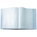 Market - Cadouri - Rame si albume foto - Album Foto Capacitate Mare 400 Poze Format 10x15 cm cu Toc de Protectie, Grafica Eleganta cu Flori si Detalii Metalizate - Infinity.ro