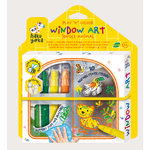 Jucarii, Copii si Bebe - Jucarii si jocuri - Jucarii & jocuri educative - Seturi de artizanat - Kit DIY decorare fereastra - Animale din Jungla - Infinity.ro