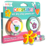 Jucarii, Copii si Bebe - Jucarii si jocuri - Jucarii & jocuri educative - Seturi de artizanat - Kit DIY bijuterii Creatibles Flori Fermecate- plastilina cu uscare la aer - set de 6 culori si accesorii - Infinity.ro