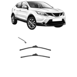 Auto si Moto - Intretinere auto - Stergatoare - Set stergatoare NISSAN QASHQAI II (J11, J11_) 2013-2020, pentru parbriz, Valeo Silencio - Infinity.ro