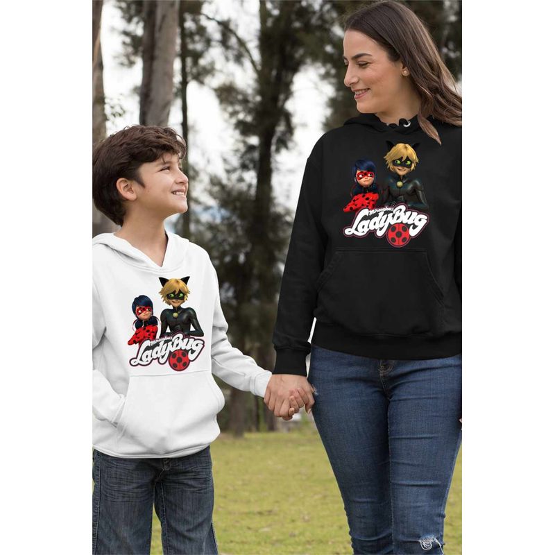 Fashion, accesorii si bijuterii - Femei - Imbracaminte femei - Hanorace femei - Hanorac Femei Miraculos Buburuza Motanul Noir, negru, marime S - Infinity.ro