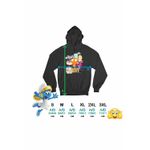 Fashion, accesorii si bijuterii - Femei - Imbracaminte femei - Hanorace femei - Hanorac Femei Kiff Toata Echipa, negru, marime S - Infinity.ro