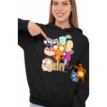 Fashion, accesorii si bijuterii - Femei - Imbracaminte femei - Hanorace femei - Hanorac Femei Kiff Toata Echipa, negru, marime S - Infinity.ro