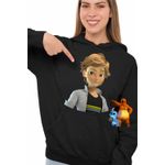 Fashion, accesorii si bijuterii - Femei - Imbracaminte femei - Hanorace femei - Hanorac Femei Adrien Agreste Miraculous Buburuza Noir, negru, marime S - Infinity.ro