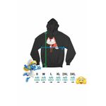 Fashion, accesorii si bijuterii - Femei - Imbracaminte femei - Hanorace femei - Hanorac Femei Candle Fox Kiff Dublat, negru, marime S - Infinity.ro