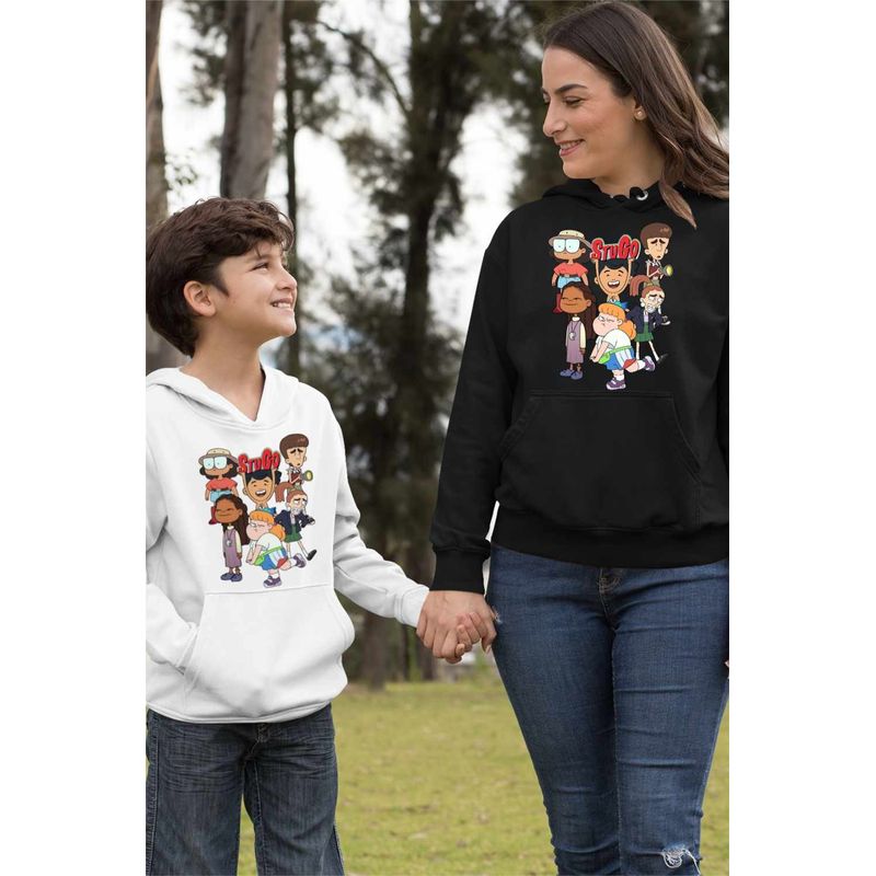 Fashion, accesorii si bijuterii - Femei - Imbracaminte femei - Hanorace femei - Hanorac Femei StuGo Toata Gasca de Studenti Elevi, negru, marime S - Infinity.ro