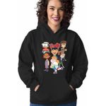 Fashion, accesorii si bijuterii - Femei - Imbracaminte femei - Hanorace femei - Hanorac Femei StuGo Toata Gasca de Studenti Elevi, negru, marime S - Infinity.ro