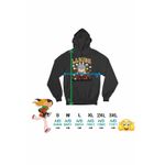 Fashion, accesorii si bijuterii - Femei - Imbracaminte femei - Hanorace femei - Hanorac Femei Labubu Thor Ragnarok, negru, marime S - Infinity.ro