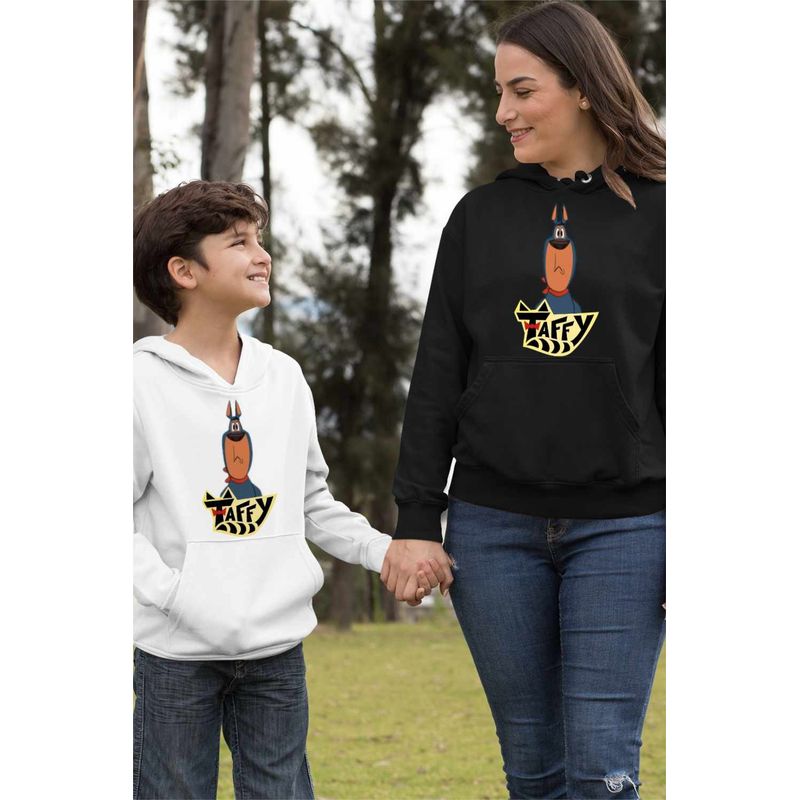 Fashion, accesorii si bijuterii - Femei - Imbracaminte femei - Hanorace femei - Hanorac Femei Bentley Taffy Desene cu Raton, negru, marime S - Infinity.ro