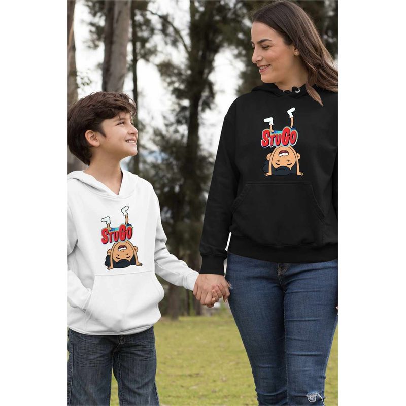 Fashion, accesorii si bijuterii - Femei - Imbracaminte femei - Hanorace femei - Hanorac Femei StuGo Larry Consiliu Studenti, negru, marime S - Infinity.ro