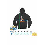 Fashion, accesorii si bijuterii - Femei - Imbracaminte femei - Hanorace femei - Hanorac Femei Draculas Vampirul Iepuras, negru, marime S - Infinity.ro