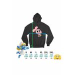 Fashion, accesorii si bijuterii - Femei - Imbracaminte femei - Hanorace femei - Hanorac Femei Gumball Anais Watterson, negru, marime S - Infinity.ro