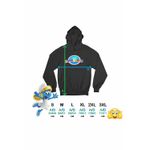 Fashion, accesorii si bijuterii - Femei - Imbracaminte femei - Hanorace femei - Hanorac Femei Robogobo Logo, negru, marime S - Infinity.ro