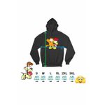 Fashion, accesorii si bijuterii - Femei - Imbracaminte femei - Hanorace femei - Hanorac Femei Garfield Odie Calare Joaca, negru, marime S - Infinity.ro
