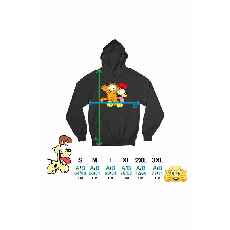 Fashion, accesorii si bijuterii - Femei - Imbracaminte femei - Hanorace femei - Hanorac Femei Garfield Odie Calare Joaca, negru, marime S - Infinity.ro