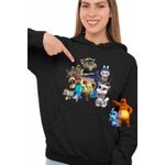 Fashion, accesorii si bijuterii - Femei - Imbracaminte femei - Hanorace femei - Hanorac Femei Talking Tom Tralalero Minecraft Labubu Batman, negru, marime S - Infinity.ro