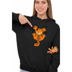 Fashion, accesorii si bijuterii - Femei - Imbracaminte femei - Hanorace femei - Hanorac Femei Garfield Zgarieturi Pisica, negru, marime S - Infinity.ro