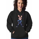 Fashion, accesorii si bijuterii - Femei - Imbracaminte femei - Hanorace femei - Hanorac Femei Zootopia Judy Hopps Politista, negru, marime S - Infinity.ro