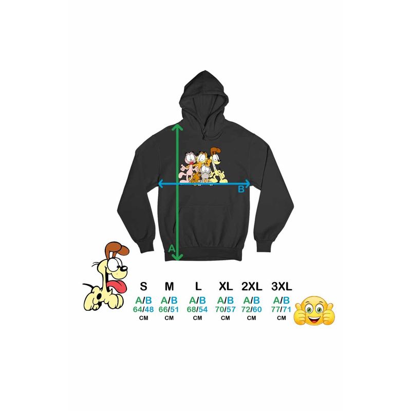Fashion, accesorii si bijuterii - Femei - Imbracaminte femei - Hanorace femei - Hanorac Femei Garfield Toata Gasca Pisici, negru, marime S - Infinity.ro
