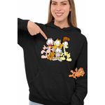 Fashion, accesorii si bijuterii - Femei - Imbracaminte femei - Hanorace femei - Hanorac Femei Garfield Toata Gasca Pisici, negru, marime S - Infinity.ro
