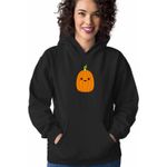 Fashion, accesorii si bijuterii - Femei - Imbracaminte femei - Hanorace femei - Hanorac Femei Squishmallows Dovleac Halloween, negru, marime S - Infinity.ro