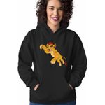 Fashion, accesorii si bijuterii - Femei - Imbracaminte femei - Hanorace femei - Hanorac Femei Kion Garda Felina Meme, negru, marime S - Infinity.ro
